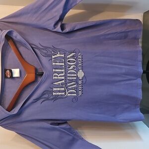 Harley-Davidson Womends Purple Shirt